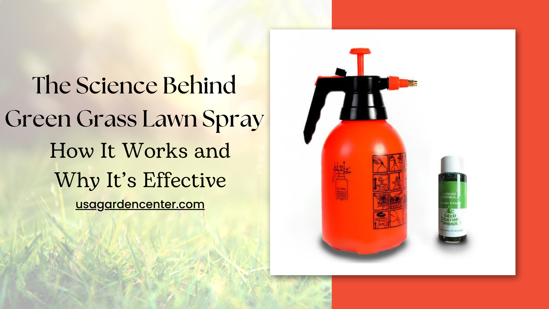 Green Grass Lawn Spray