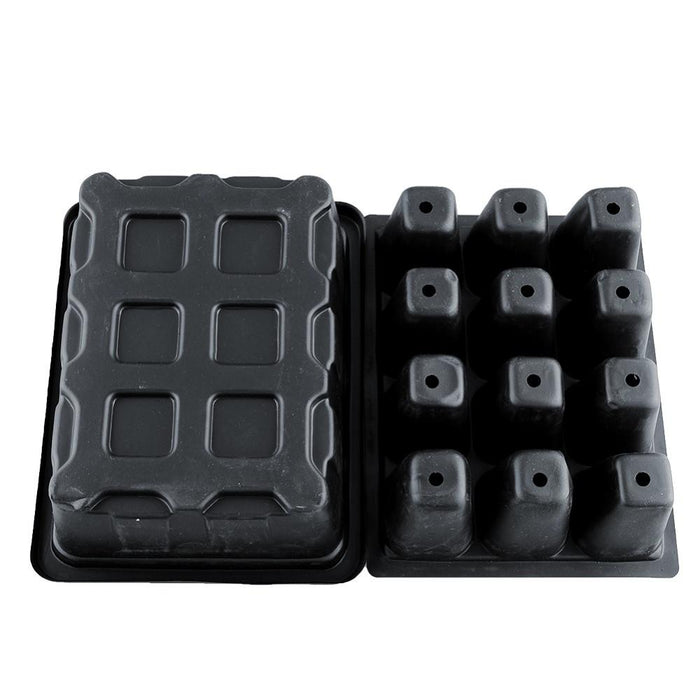 Durable12 Cells Hole Plant Seeds Grow Tray