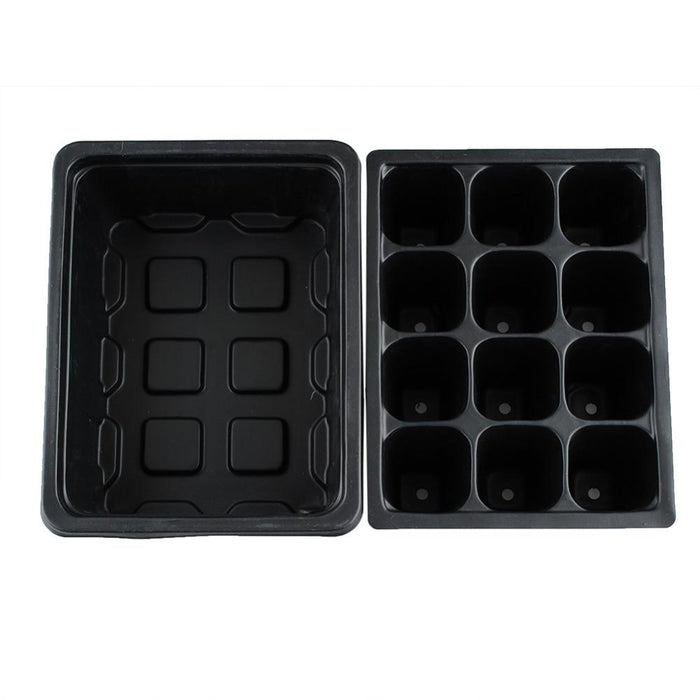 Durable12 Cells Hole Plant Seeds Grow Tray