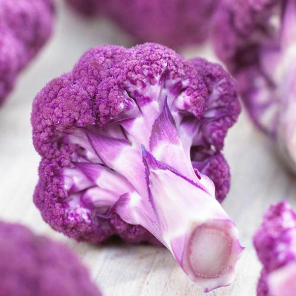 Graffiti Dark Purple Cauliflower