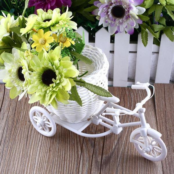 Tricycle Bike Design Flower Basket