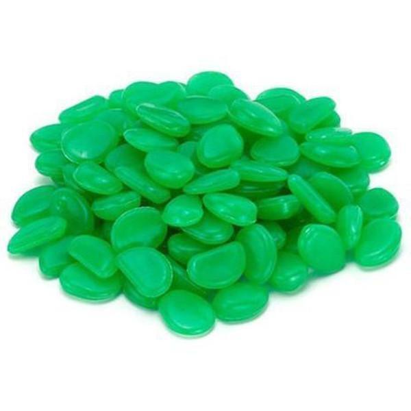 100 Glow in the Dark Pebbles for Walkways-Rama Deals